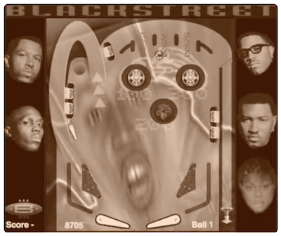 Blackstreet Shockwave Pinball Game